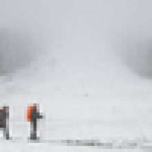 Na hřebenech Krkonoš leží čtvrt metru sněhu, v Polsku hrozí laviny