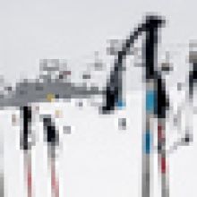 Na horách v Česku jsou podmínky pro lyžování i přes oblevu dobré