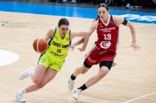 Konec nadějí na obhajobu. Basketbalistky USK Praha ztroskotaly na Zaragoze