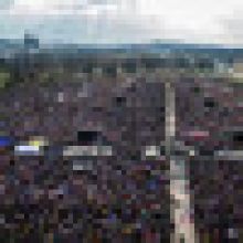 Na demonstraci na Letnou dorazilo podle spolku čtvrt milionu lidí