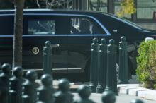 Trump osobně přišel k nejvyššímu soudu na jednání o výnosu o občanství