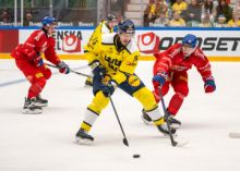 Hokejisté ukončili neporazitelnost Švédů v EHT, v Ängelholmu vyhráli 3:1