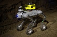 Laboratoř ČVUT v Chotilsku ukazuje přínos robotů pro práci v podzemí