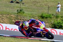 Motocyklový jezdec Salač byl v tréninku na domácí Velkou cenu v Brně druhý