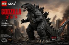 LEGO Godzilla je na cestě. Legendární monstrum má dostat obří sběratelský set