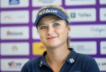 Kousková začala berounský turnaj golfové European Tour pátým místem