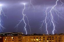 Silné bouřky na většině území, nárazy větru a kroupy. Meteorologové řekli, co nás čeká neděli