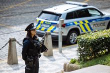 Policie zasahuje v budově magistrátu ve Škodově paláci v centru Prahy