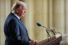 Prezident Trump pronesl smuteční řeč za zesnulého senátora Grahama