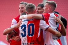 Slavia udolala Pardubice, výhru mají i Hradec, Jablonec a Olomouc