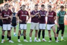 Fotbalisté Sparty se po zápase postavili za Juráska, jemuž 