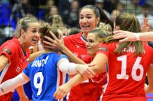 O postup se zasloužil celý tým, řekla po výhře nad Ukrajinou nahrávačka Šmídová
