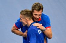 Tenisté nastoupí v Praze k daviscupovému duelu s Američany za stavu 1:1