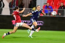 Fotbalistky v prvním duelu semifinále baráže o postup na MS podlehly Skotsku