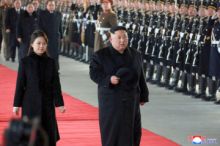 Severokorejský vůdce Kim Čong-un je na návštěvě Číny, uvedl Jonhap